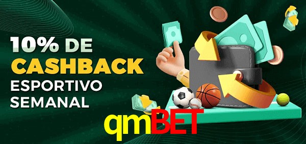 10% de bônus de cashback na qmbet
